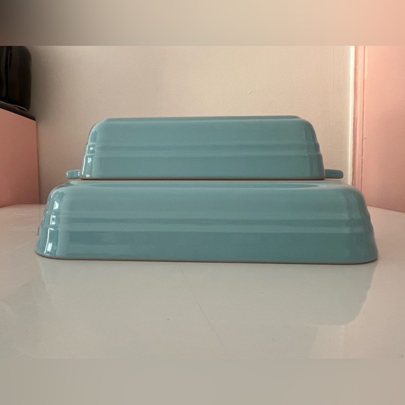 Le Creuset Sky Blue Baking Dish Set - Picture 2 of 3